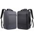 Chill Voyage Backpack (Black) | Rainproof | USB | Anti-theft | Nordic Design