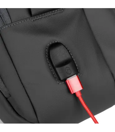 Chill Voyage Backpack (Black) | Rainproof | USB | Anti-theft | Nordic Design