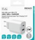 Deltaco 2-port 33W USB Charger with USB-A + USB-C PD ports, PPS, CE/EU