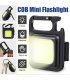 Mini COB LED Flashlight