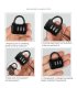 Mini code lock for bags/backpacks/luggage etc.