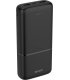 Deltaco 20000mAh USB-C PD PowerBank (20W), Black, CE