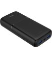 Deltaco 20000mAh USB-C PD PowerBank (20W), Black, CE