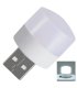 Mini USB LED lampe/natlys, hvid