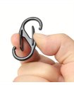 Mini Double Carabiner lock for e.g. bags/backpacks etc.