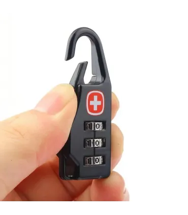 Mini code lock for bags/backpacks/luggage etc.