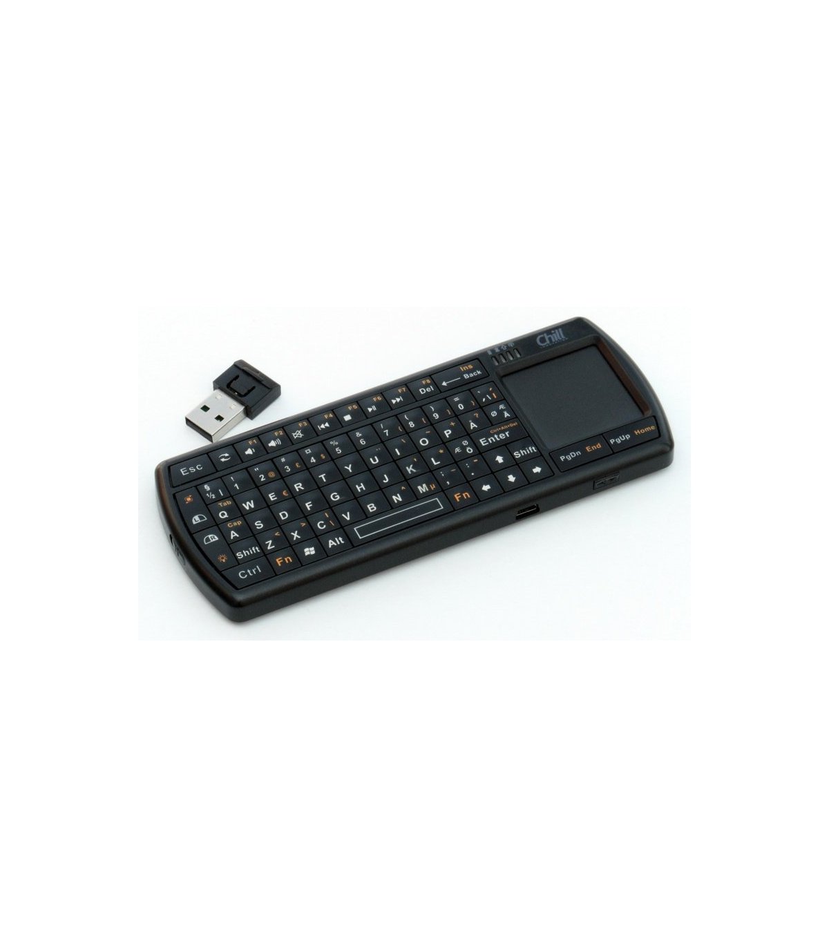 Fosmon Mini Bluetooth Keyboard with USB-C Charging (QWERTY Keypad