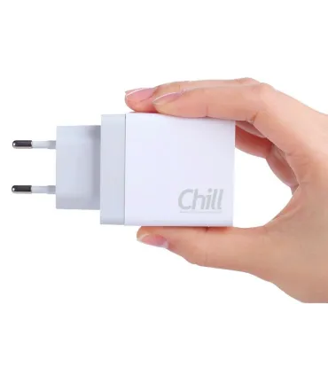 Chill Dual USB Charger, 5V/3.4A output, Smart-IQ, EU