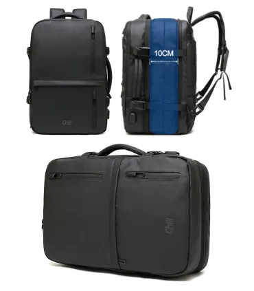 Chill Fusion 17" Laptop Business Bag & Backpack in one