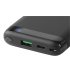 Deltaco 10000mAh 20W USB-C PD PowerBank, Magnetic Wireless Charge, LED Display, Black