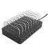 Deltaco 75W 8-port USB-A & USB-C PD Charging Station, EU